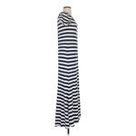 Polo Ralph Lauren Striped Cotton Nautical‎ Tee Shirt Maxi Dress XS Blue Photo 2
