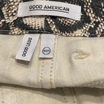 Good American Good Legs Snakeskin Print Jeans, 27 Photo 2