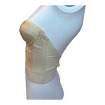 Vintage Carnival Ivory Satin Lace Underwire Corset Bustier longline Bra 32C White Size undefined Photo 2