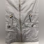 Iris utility olive drawstring zipper vest Photo 5