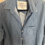 Frank & Eileen  Mary stonewashed shirt dress size Large Photo 3