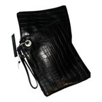 French Connection  Dale Croc Double
Slim Pouches Wristlet NWT Zippered $48 MSRP Photo 1