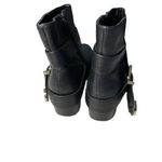 breckelle's  black moto chic belted biker boots 7.5 witchy biker comfort Photo 6
