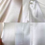 Reformation Dress Delphi Silk Slit Long-Sleeve Wedding Maxi Ivory 2 FLAW Photo 8