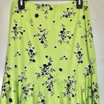 ASOS  Womens Skirt Sz 6 Midi Drop Waist  Neon Bohemian Boho Chic Festival Party Photo 3