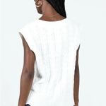 Princess Polly  Antonia Sweater Vest White size XS/S Photo 4