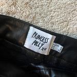 Princess Polly Black Leather Pants Photo 3