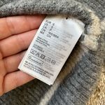 H&M Gray Striped Cropped Sweater Photo 2