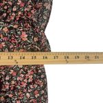 BB Dakota Steve Madden Women's Size Medium Floral Black Cotton Top Photo 7