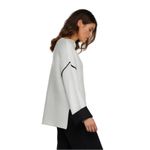 Badgley Mischka  Double Faced Sweater‎ Knit Top Size Large Photo 1