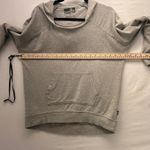 Sanuk  Organic Cotton Hoodie Sweatshirt Gray Small Photo 10