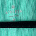 Athleta Aqua Green Shadow Stripe Chi Long Sleeve Top Women’s Size Medium Photo 5