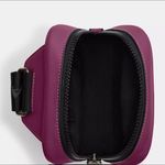 Coach Black Antique NickelDeep Berry Track Pack Calf Leather Crossbody Photo 3