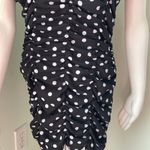ZARA  Black and White Polkadot minidress Photo 6