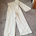 Banana Republic  Ivory One Shoulder Jumpsuit SIZE 2 Photo 0