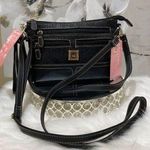Mountain stone leather crossbody Black Photo 0