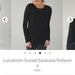 Lululemon  Sunset Savasana Pullover II
Black Photo 3