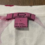 Vintage IDI by Matthew Art to Wear Top Women's Size Large Rayon Embellished Bead White Photo 6