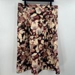 Eloquii  Women's Plus Size Floral Midi High Rise Flowy Skirt Size 14 Photo 0