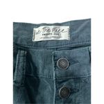 We The Free  gray blue Corduroy women’s pants high rise button fly size 25 Photo 2