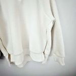 RALPH LAUREN BLACK LABEL | Sherpa Fleece Side Zip Sweatshirt Cream Ivory | XL Photo 2