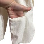 Marina Luna White Linen Blend Blazer Timeless Classic Sz XL Soft Girl Euro Style Photo 10