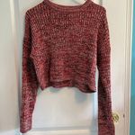 LA Hearts (Pacsun) Red Thick Knit Sweater Photo 0