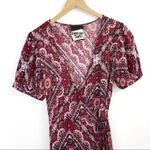 Darlove Jones  Maxi Wrap Dress Pink Magenta M Photo 2