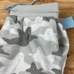 Halloween Women's Ghost Graphic Gray Camo Joggers With Pockets Photo 2