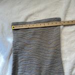 EXPRESS Y2K Metallic Zebra Knit Tube Top Strapless 2000s Clubwear Size Small Photo 6