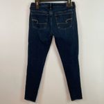 American Eagle Jeggings 8L Womens Casual Denim Skinny Dark Wash Jeans Photo 2