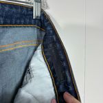 Juicy Couture  Skinny Straight Long Inseam Mid Rise Jeans Tall USA Made Stretch Photo 6