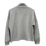 Petal and Pup  Heather Gray Waffle Knit Half Zip Pullover Size 2 Photo 3