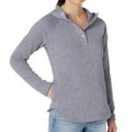 Columbia  Darling Days II Hooded Sweatshirt Women L Gray Twilight T-Snap Outdoor Photo 0