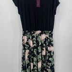 LASCANA Dress Size 10 NWT Jersey Knit Travel Vacation Casual Beach Sundress Black Photo 13