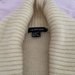 I.B. Diffusion cream wool mohair blend oversized chunky shawl collar cardigan S Photo 5