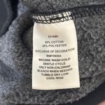 Gap  Crewneck Sweatshirt Size Medium Washed Black Logo Photo 7