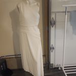 ALC Frank A.L.C. Delfina Asymmetrical Pleated Dress Size 14 Photo 4