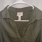 st. john's bay Sleeveless Dark Green Dress Size Small Photo 2