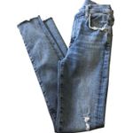 AGOLDE Sophie Timeless Mid Rise Ultra Slim Distressed Stretch Vintage Vibe 25 Photo 2