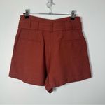 Sandro  Paris Women’s Eddie Paperbag Pleated High Waisted Shorts Size 6/Fr 38 Photo 2