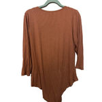 Forever 21  Mauve Wrap Ribbed Bodysuit Photo 3