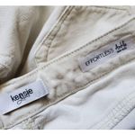 Kensie Jeans Women 6/28 Effortless Ankle Mid Rise White Stretch Comfort Corduroy Photo 2