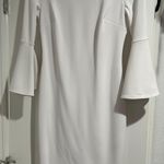 Calvin Klein 3/4 Bell Sleeve Boat Neck Sheath Dress Photo 0