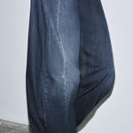 ZARA  Barrel Jeans dark wash $98 denim winter casual classic Photo 0