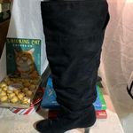 Gap Black Slouch Half Calf Boots Photo 3