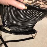 Kate Spade  Black♠️Sequin Convertible Crossbody Clutch Patent Leather Holiday Bag Photo 11