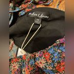 For Love & Lemons  Brittany Floral Print Long Sleeve Midi Dress size XS Photo 3