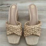 Antonio Melani Magee Braided Raffia Wedge Mule Sandal Size 9.5 Photo 1