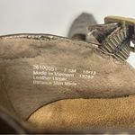 Clarks  bronze metallic leather sandals women’s size 7.5 summer boho comfort shoe Photo 6